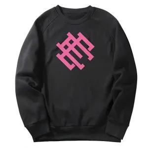 Eric Emanuel EE Pink Boston Logo Sweatshirt
