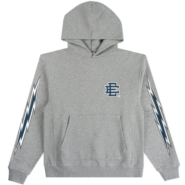 Eric Emanuel Grey Bolts Basic Hoodie