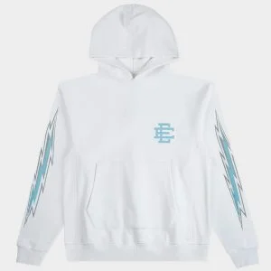 Eric Emanuel White EE Bolts Basic Hoodie