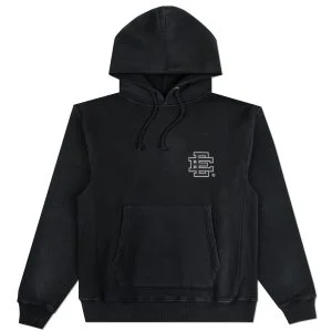 Eric Emanuel Black EE Basic Hoodie Overdyed