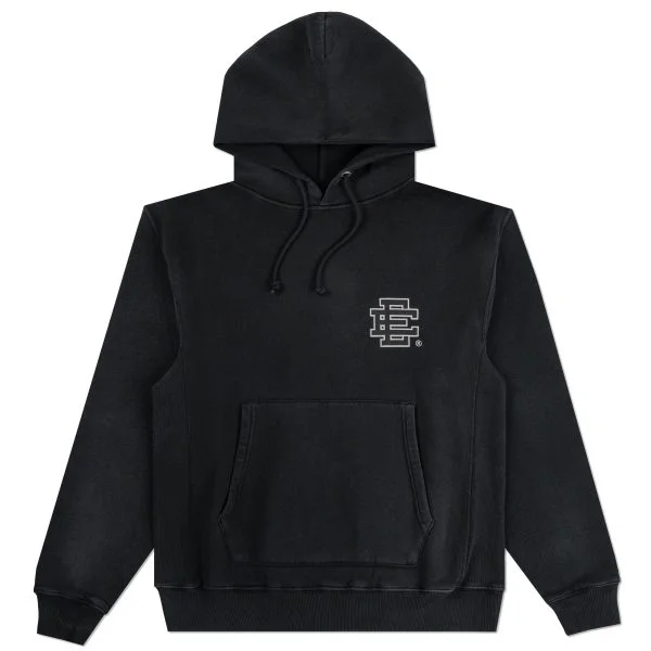 Eric Emanuel Black EE Basic Hoodie Overdyed
