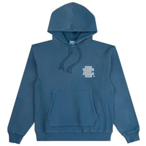 Eric Emanuel Navy EE Basic Hoodie Overdyed