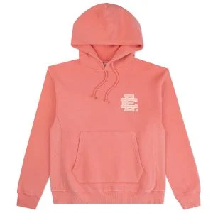 Eric Emanuel Washed Red EE Basic Hoodie Overdyed