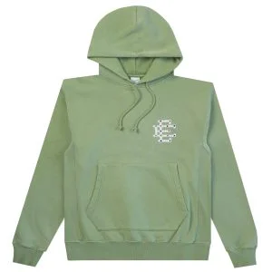 Eric Emanuel Green Studded EE Basic Hoodie