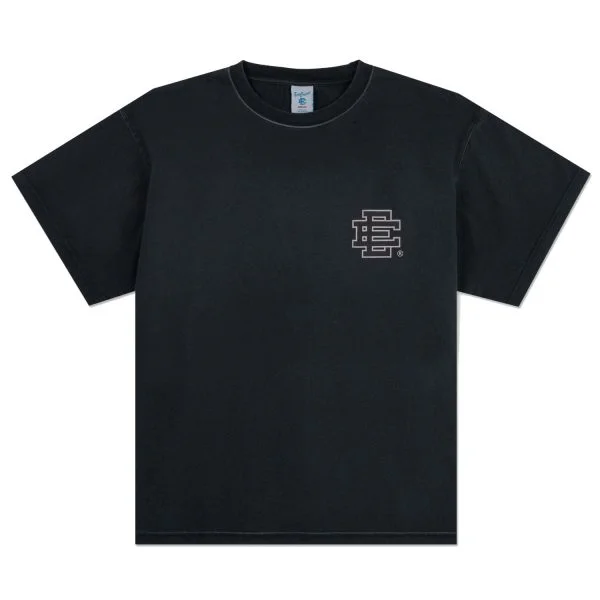 Eric Emanuel Black EE Basic T-Shirt Overdyed