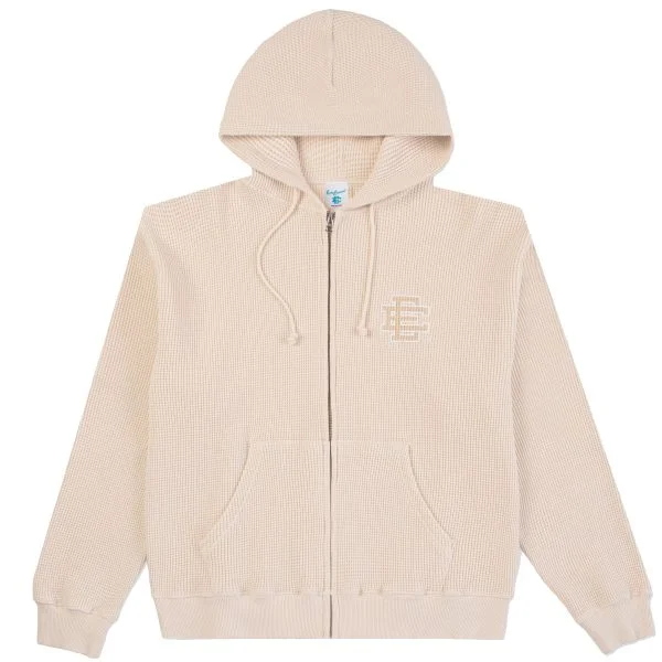 Eric Emanuel Beige EE Thermal Zip-Up
