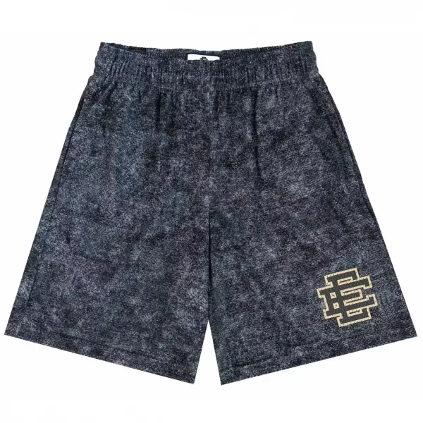 EE Baggy Short Black – Black Denim / Dark Grey
