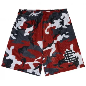EE Basic Short Maroon/Black Camo