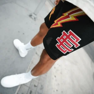 EE Basic Lightning Bolt Short Black/Yellow/Red