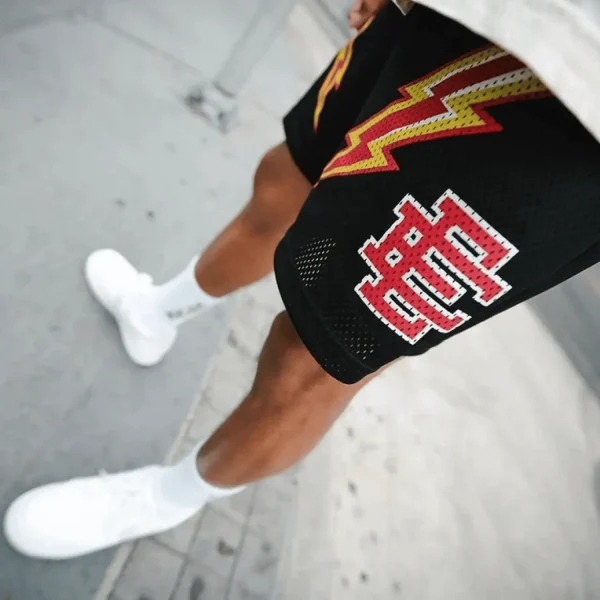 EE Basic Lightning Bolt Short Black/Yellow/Red