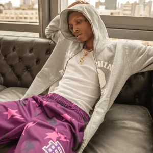 EE x BAPE Miami Basic Short Purple/Pink/Black